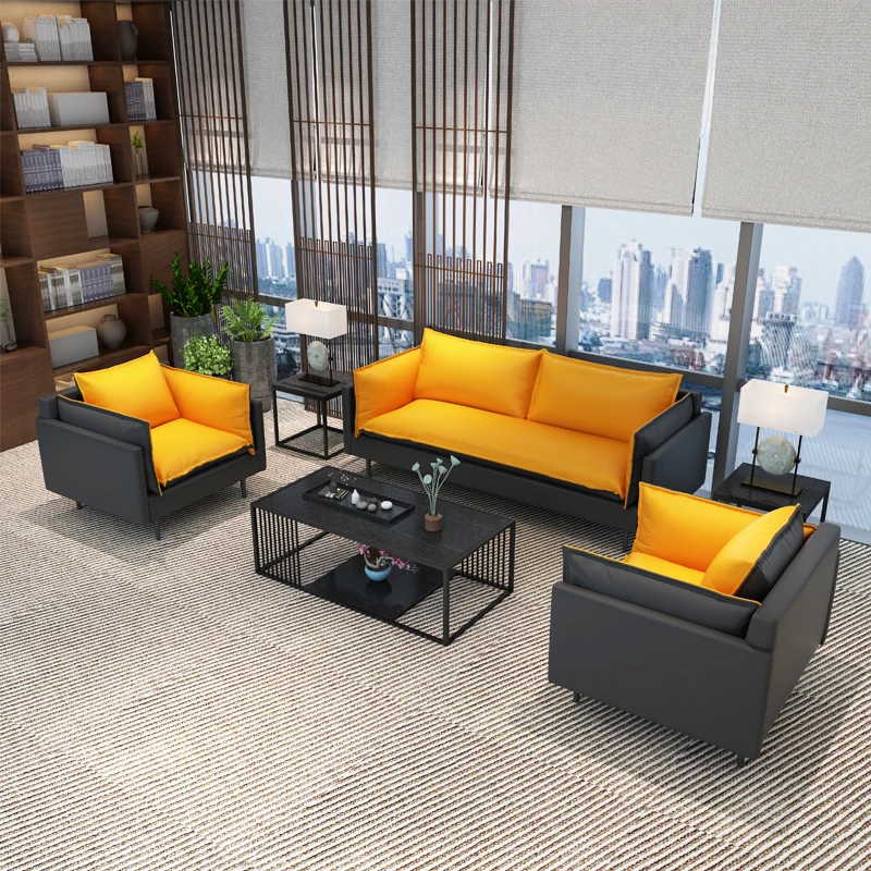 European Accent Office Sofas Salon Modern Individual Ergonomic Office Sofas Design Modernos Para Sala Furniture