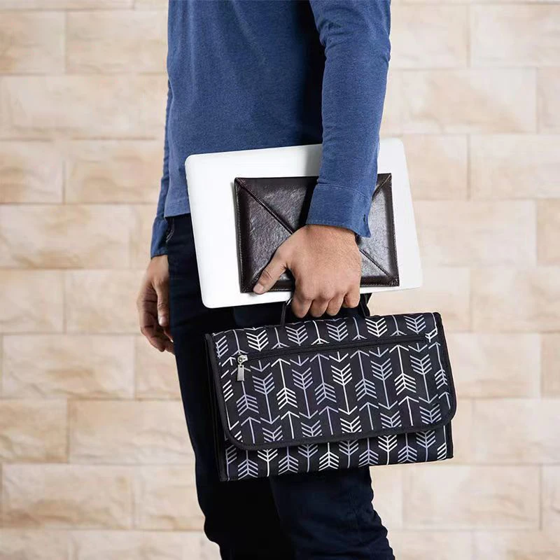 Diaper Changing Mat Waterproof Portable Foldable Baby Diaper Changing Pad Newborn Boys And Girls Travel Wipes Pocket Cushioned