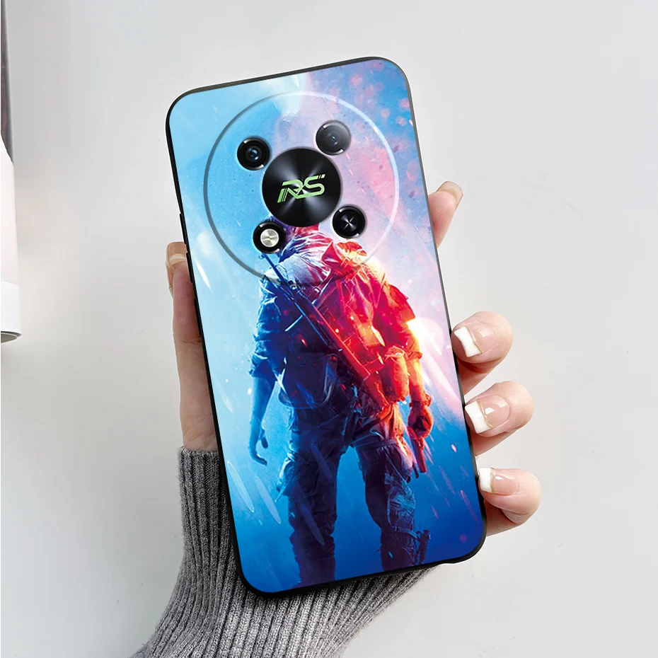 Marble Black Matte Soft TPU Silicone Full Protective Phone Case