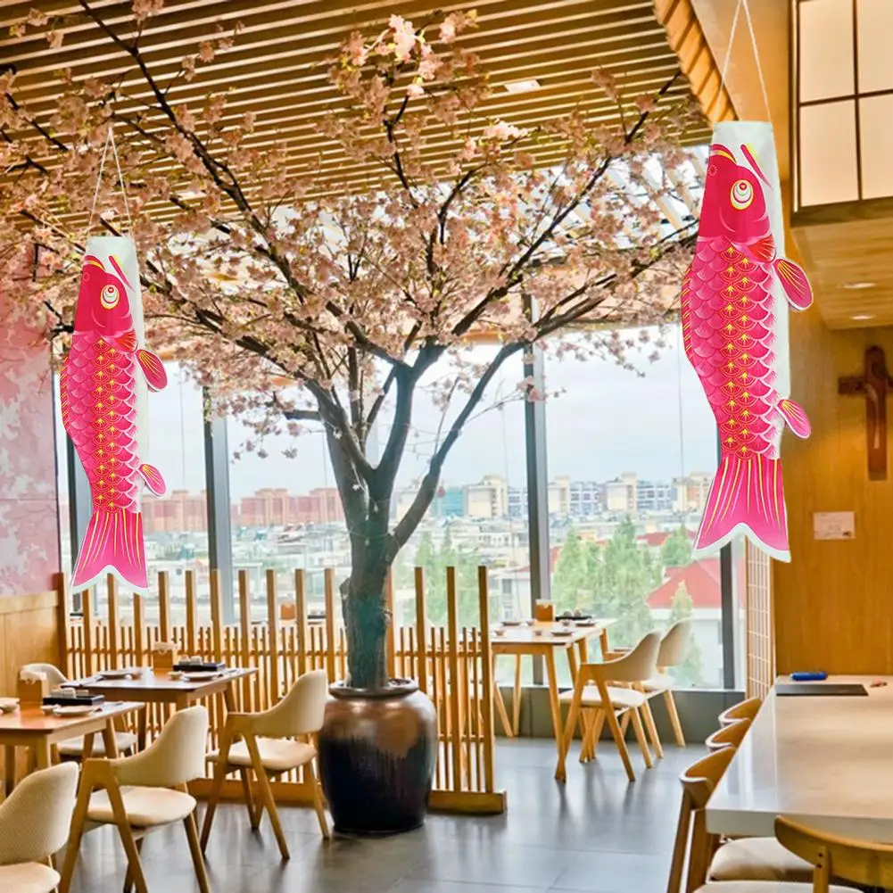 Fancy Fish Design Guide Flag Long Lasting Carp Streamer Giapponese A Forma Di Pesce Carp Streamer Comic Exhibition Accessory