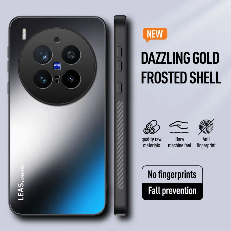 Shockproof Armor Frosted Case with Camera Protective Cover