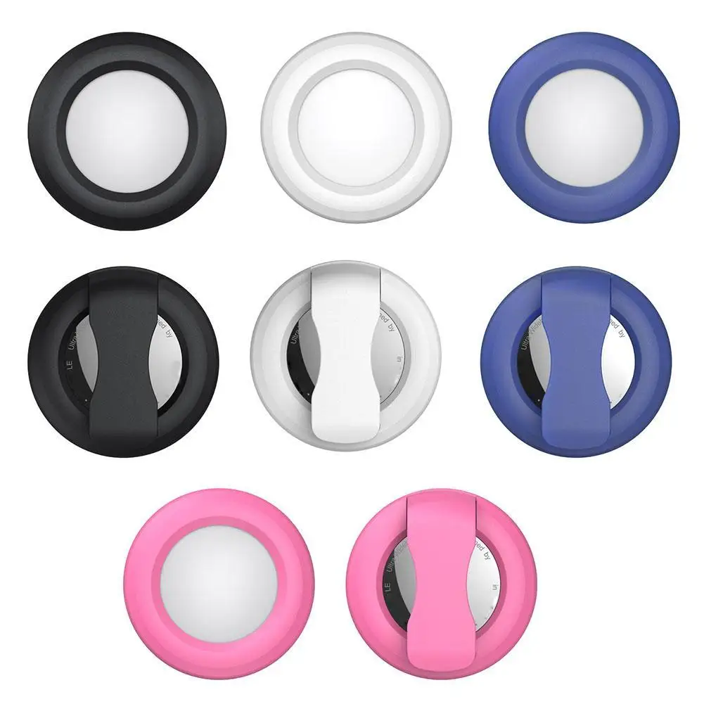 

For Airtag Protective Case New Silicone Tracker Protective Cover For AirTag Dog Holder Case Anti-lost Device Protective Accessor