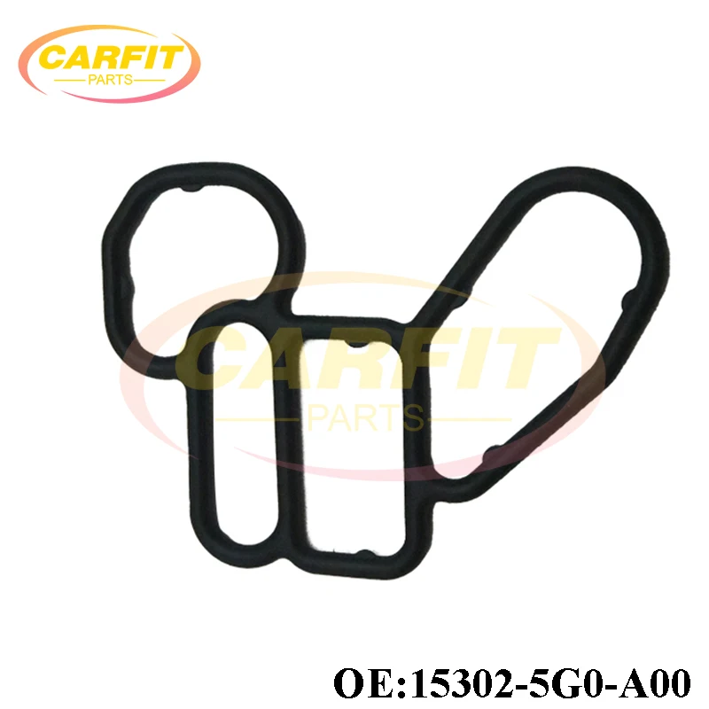 High Quality 15302-5G0-A00 153025G0A00 VTEC Oil Filter Solenoid Gasket For Honda Ridgeline Pilot Accord 2013- Auto Parts