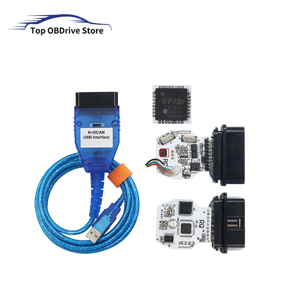 Nuovo Scanner Per Bmw In-Pa K + Dcan Con Interruttore K + Can K-Line Ftdi Ft232Rl Chip Interfaccia Diagnostica Usb Compatibile Per Bmw Serie