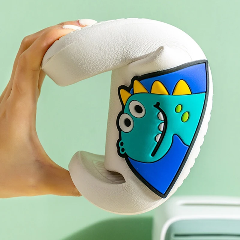 Children Slippers Cartoon Soft Sole Anti slip Indoor Bathing for Girls and Boys