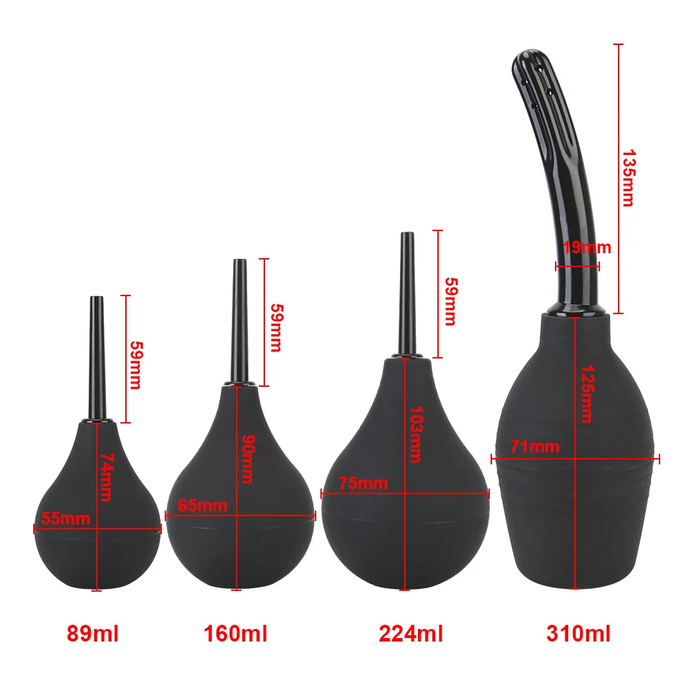 Medical Enema Irrigator Enema Bulb Syringe Anal Douche Cleaner Enema Colon Cleanse Feminine Hygiene Anal Cleaner Devices 6