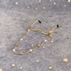 Mini glasses half frame 6cm 4cm bjd doll handle clay bottom frame doll rose gold black silver 4.7cm 3