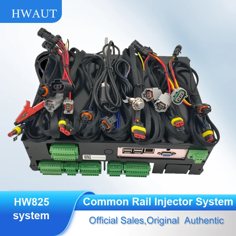Hw825 Sistema Common Rail Linux Window 7 Crs Piezo Coil Iniettore Tester Attrezzatura Per Pompa Hp0 320D Eui-Eup Heui Vp37 Vp44 Red4