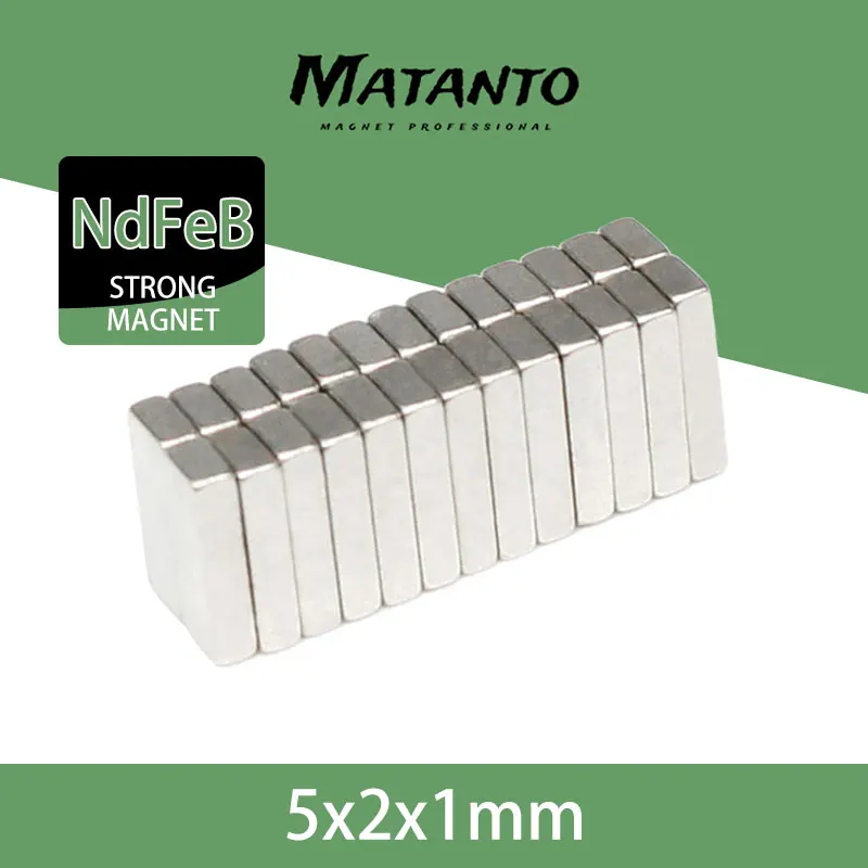 100-3000 шт., 5x2x1, магнит 5x2x1