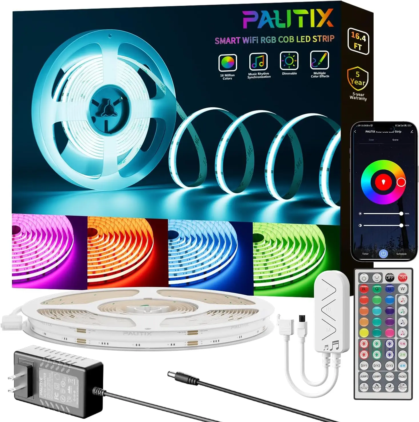 PAUTIXDC24V5mCOBRGBLEDStripLightKitSmartWiFiAlexaVoiceControl840LEDs.jpg