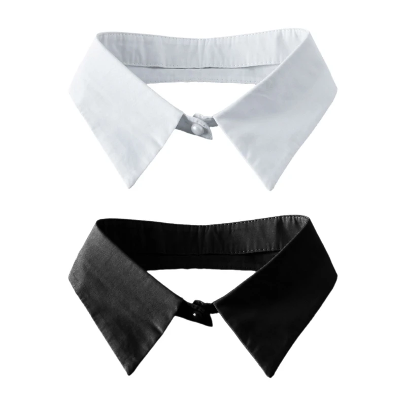 

False Collar Casual Decorative Shirt Dress Collar Elegant Mini Lapel Shawl Dropship