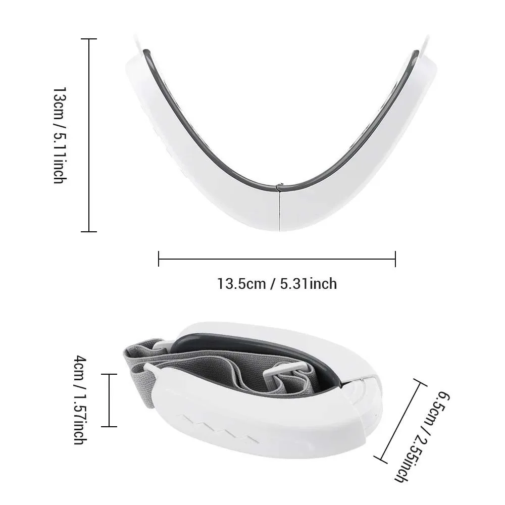 High-Elasticity Electric V-face Device Adjustable Folding Intelligent Facial Massager Comfortable Micro-current