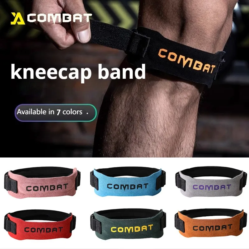 Cowhide Patella Strap Gym Fitness Knee Brace Professional Running Knee Pads Protective Guard Men Women Kneecap Pad knee pad knee brace knee wraps