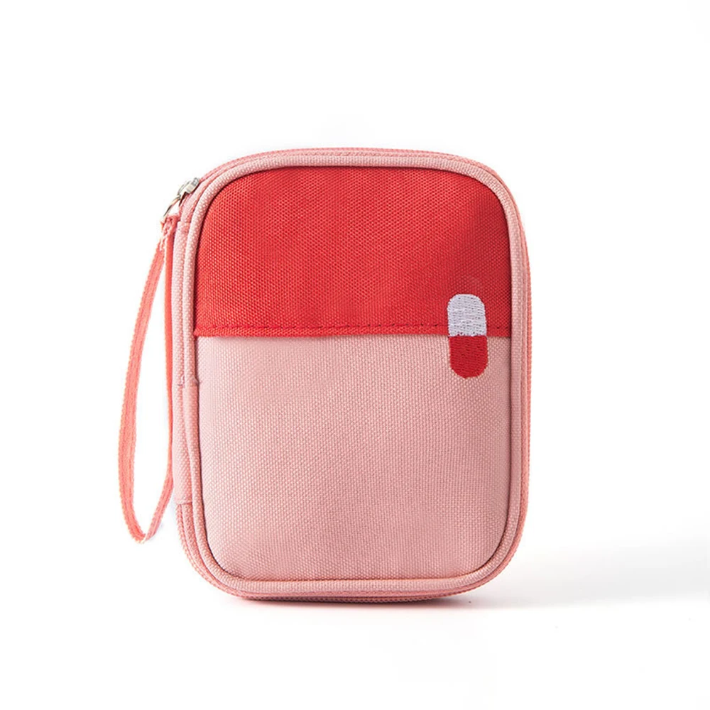 Travel Thickened Medicine Box Outdoor First Aid Kit Large Capacity Home Portable Waterproof Fabric Medicine Cabinet Storage Box 4