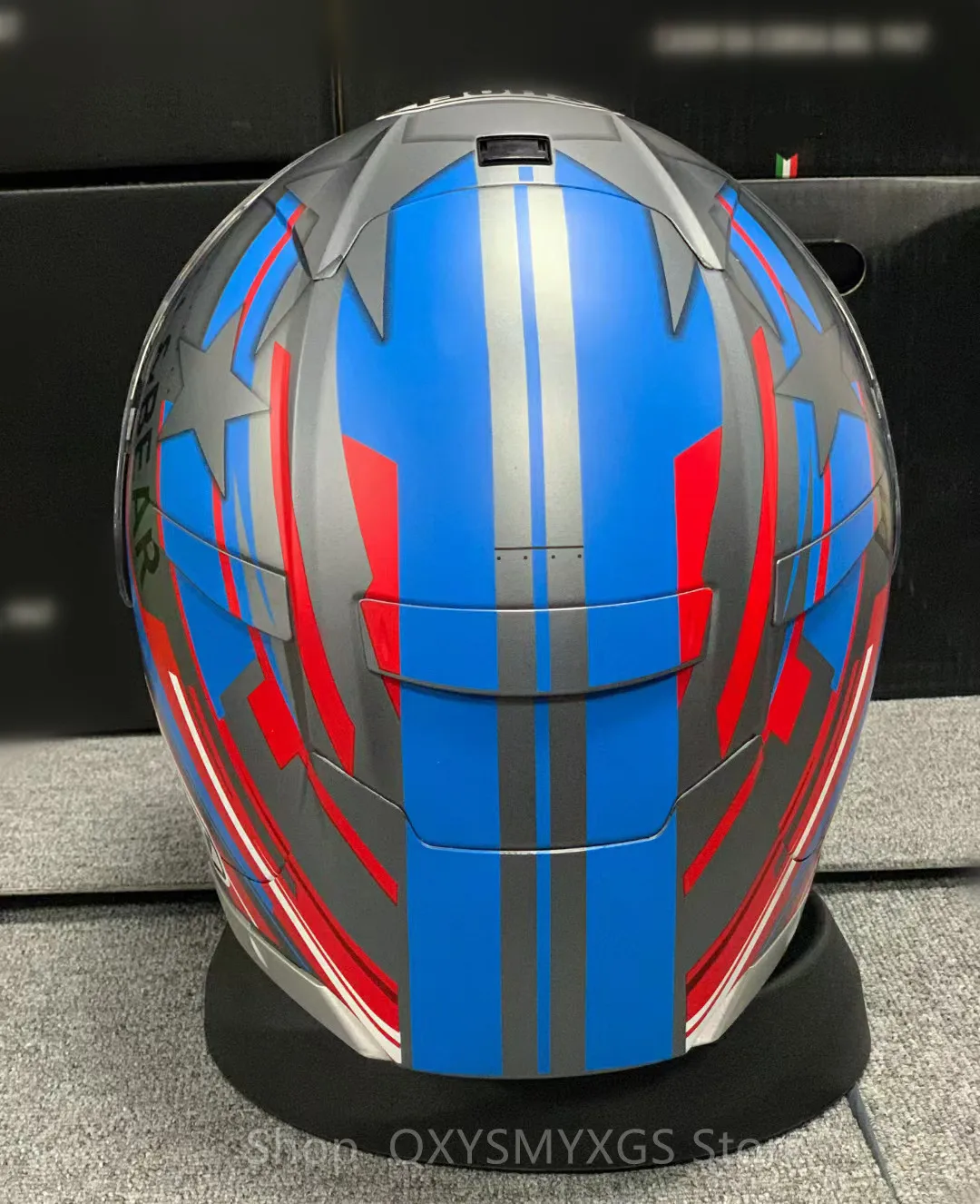 

X14 Helmet Captain America Blue Helmet Full Face Racing Motorcycle Helmet Casco De Motocicleta