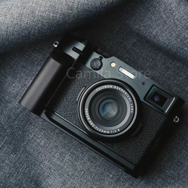Madeira l Suporte Tripé para Fuji Fujifilm Quick Release Plate Base Grip Handle Arca-swiss Rrs Acessório X100vi X100vi 2024 - Image 6