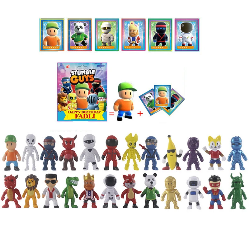 Stumble Guys Characters Card Game Toys 9 - Stumble Guys Plush S8118faf847ca40f4a58dbb0f7d26dbf9N - Stumble Guys Plush