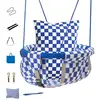Kids Outdoor Swing Safe Children Swing Toddler Indoor Outdoor Swing Set Backyard Swingset Playground Accessories For Kids 1