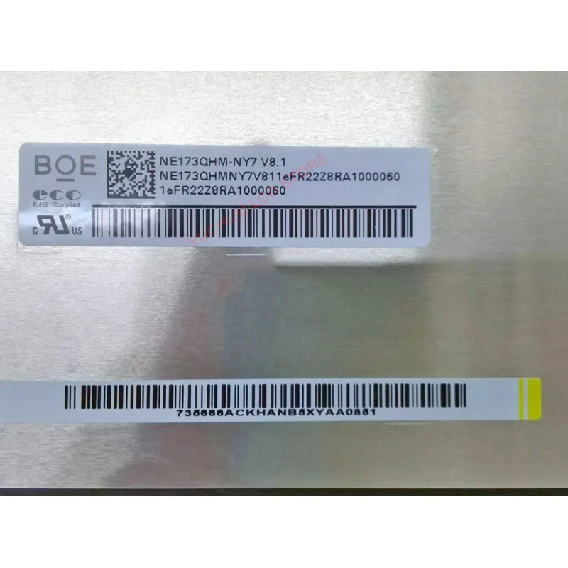 NE173QHM-NY9 Ʈ LCD ũ LED ÷ Ʈ г, 17.3 ġ IPS 165HZ QHD 2560x1440 NE173QHM-NY7, eDP 40 