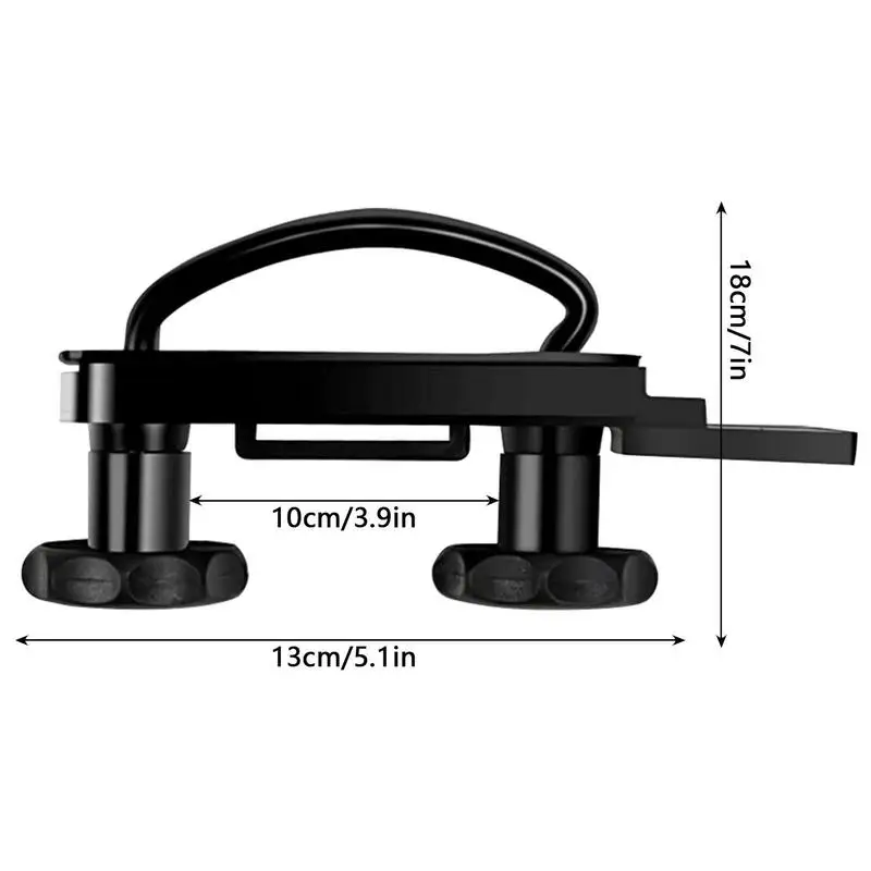 Erato 4 Pack Universal Roof Rack Holder U-Bolts Heavy Duty Clamps 8 - View #7