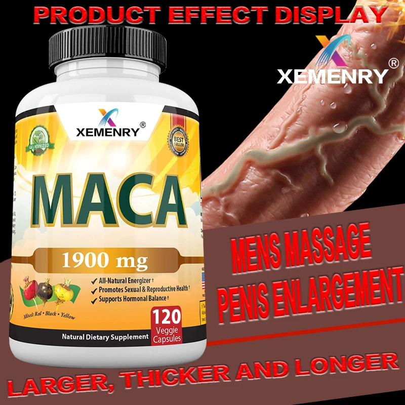Xemenry Maca Root Extract Can Promote Penis Growth, Thickening and