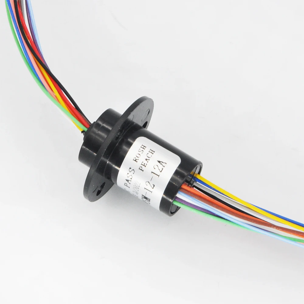 Compact Multi-Channel Electric Slip Ring for Continuous Rotation Applications