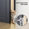 Pet Fence Cat Entrance and Exit Door Ventilation Cat Entrance and Exit Door Cracks Artifact Bedroom Without Hole Punching 2