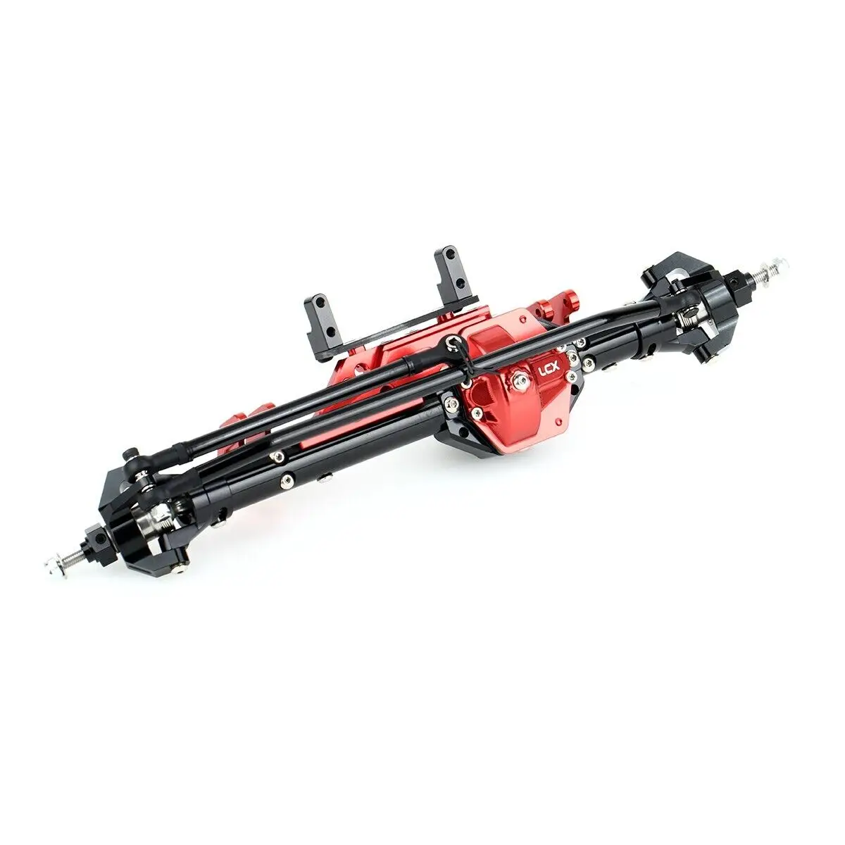 LCX Racing 1/10 RC Car CNC Aluminum AR60 OCP Front Axle Complete Set for Axial Wraith RR10 Bomber Upgrades Parts Accessories 5
