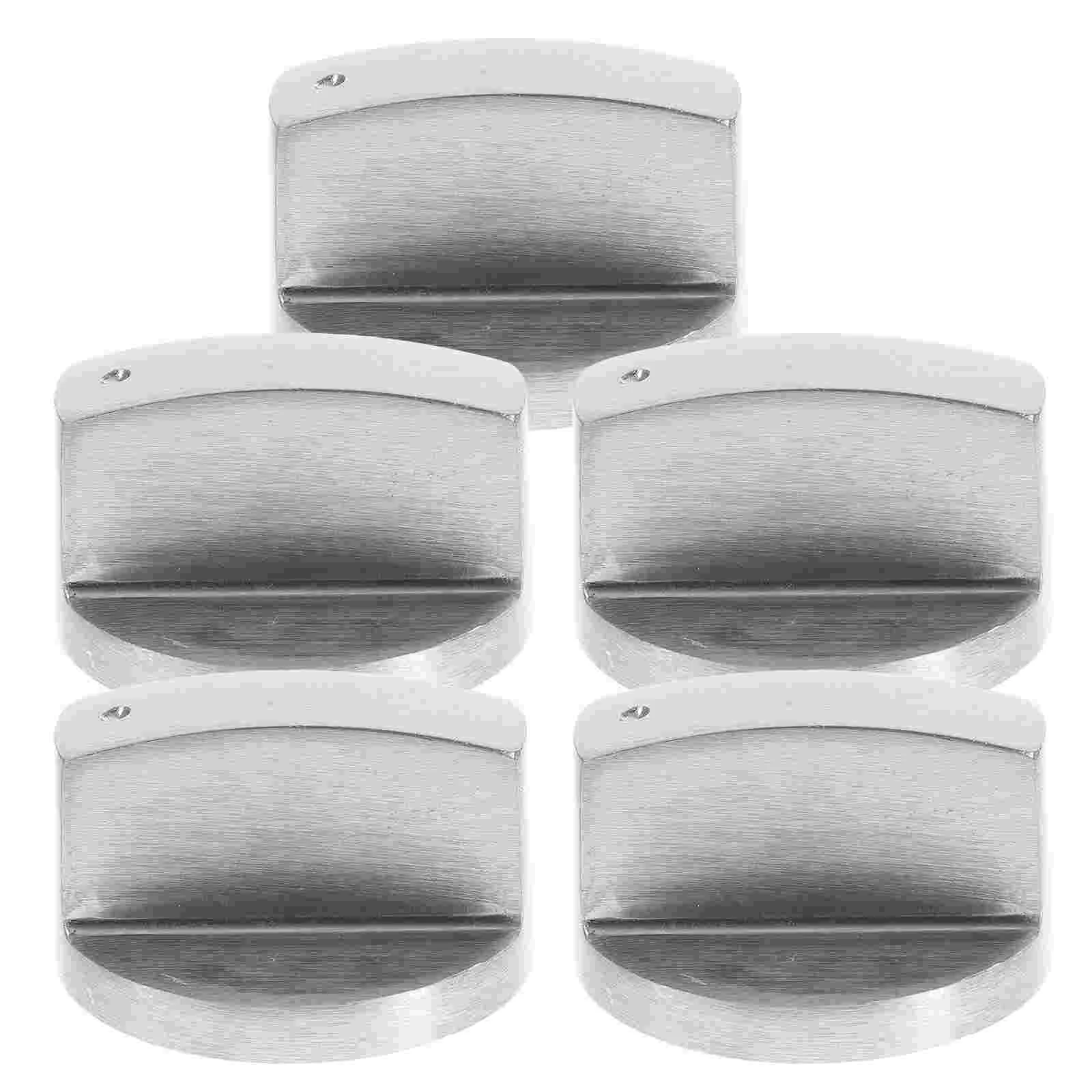 

5Pcs Stove Knobs Gas Range Oven Stainless Steel Knobs Stove Control Knob Replacement