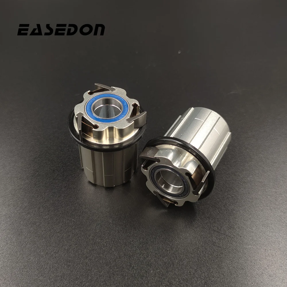 EASEDON Freehub PFH R13, Powerway Cassette Body 3 Pawls Road Bike 2 Bearing ENDURO NBK Aluminum Alloy Leaf Spring Shim 9 10 11 Speed