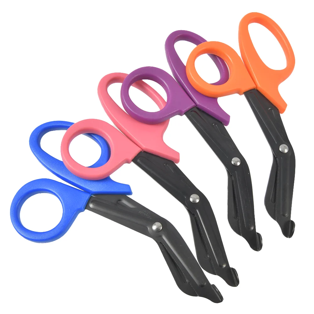 Stainless Steel Right Angle Gauze Emergency Scissors Bandage Cutter