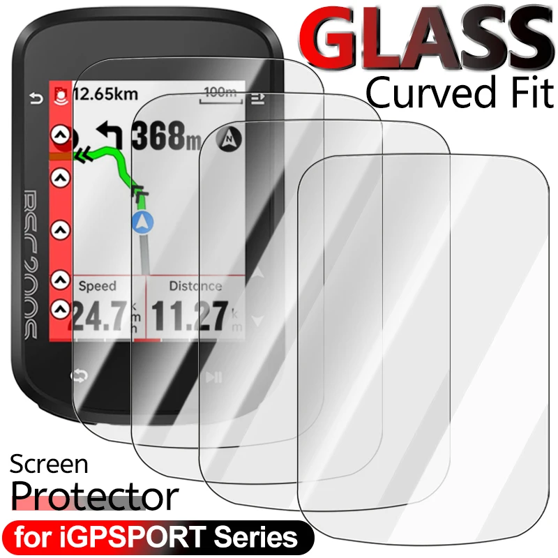 iGPSPORT BiNavi BSC200 BSC300 BSC100 GPS 強化ガラス BSC200S