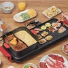 ZC Household Electric Baking Pan Barbecue Plate Multi-Functional Hot Pot Roasting Hot Pot Roast All-in-One Pot 1