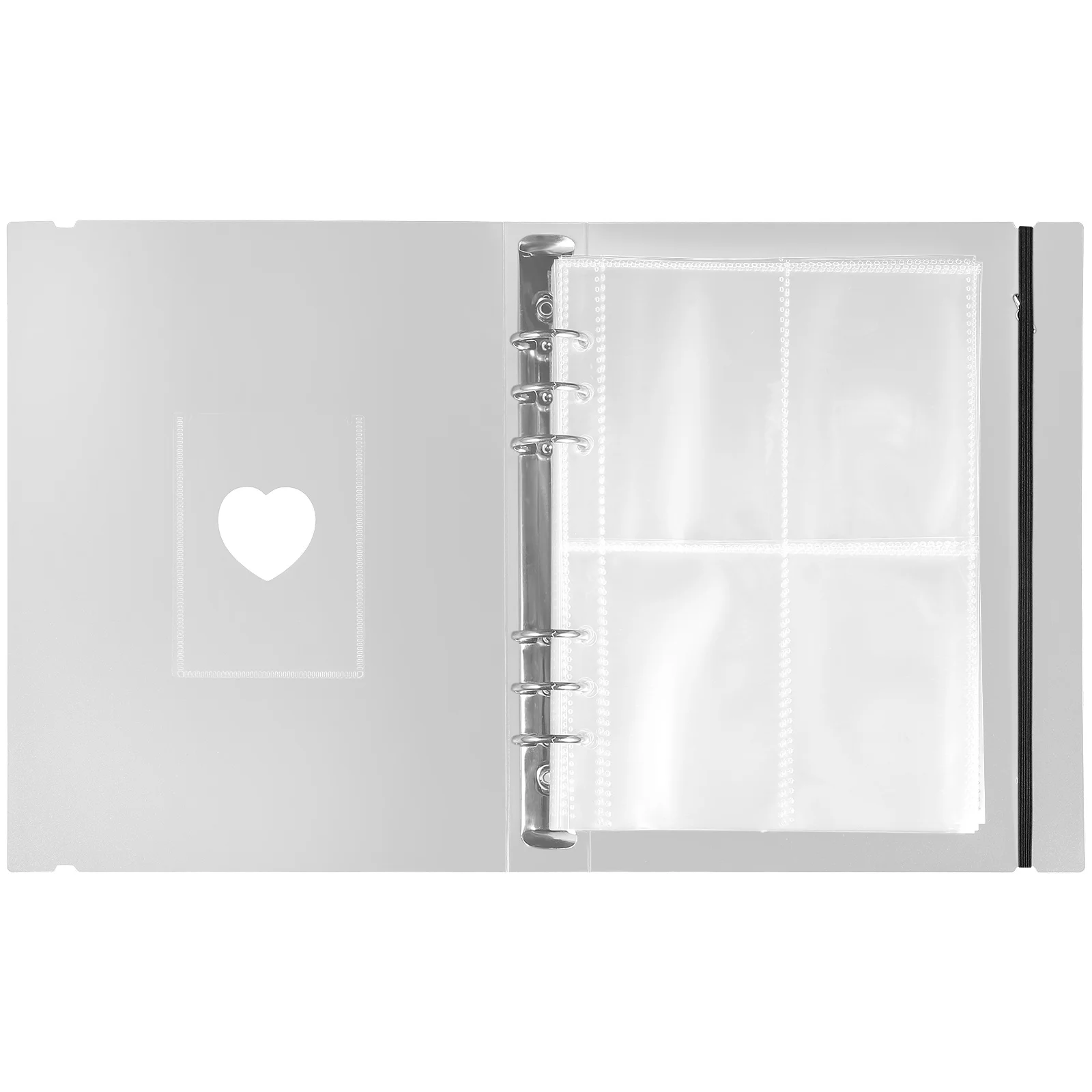 

1 Set Photo Protective Sleeves Photo Album Page Binders Plastic Photo Sleeves Pages Binder Pages