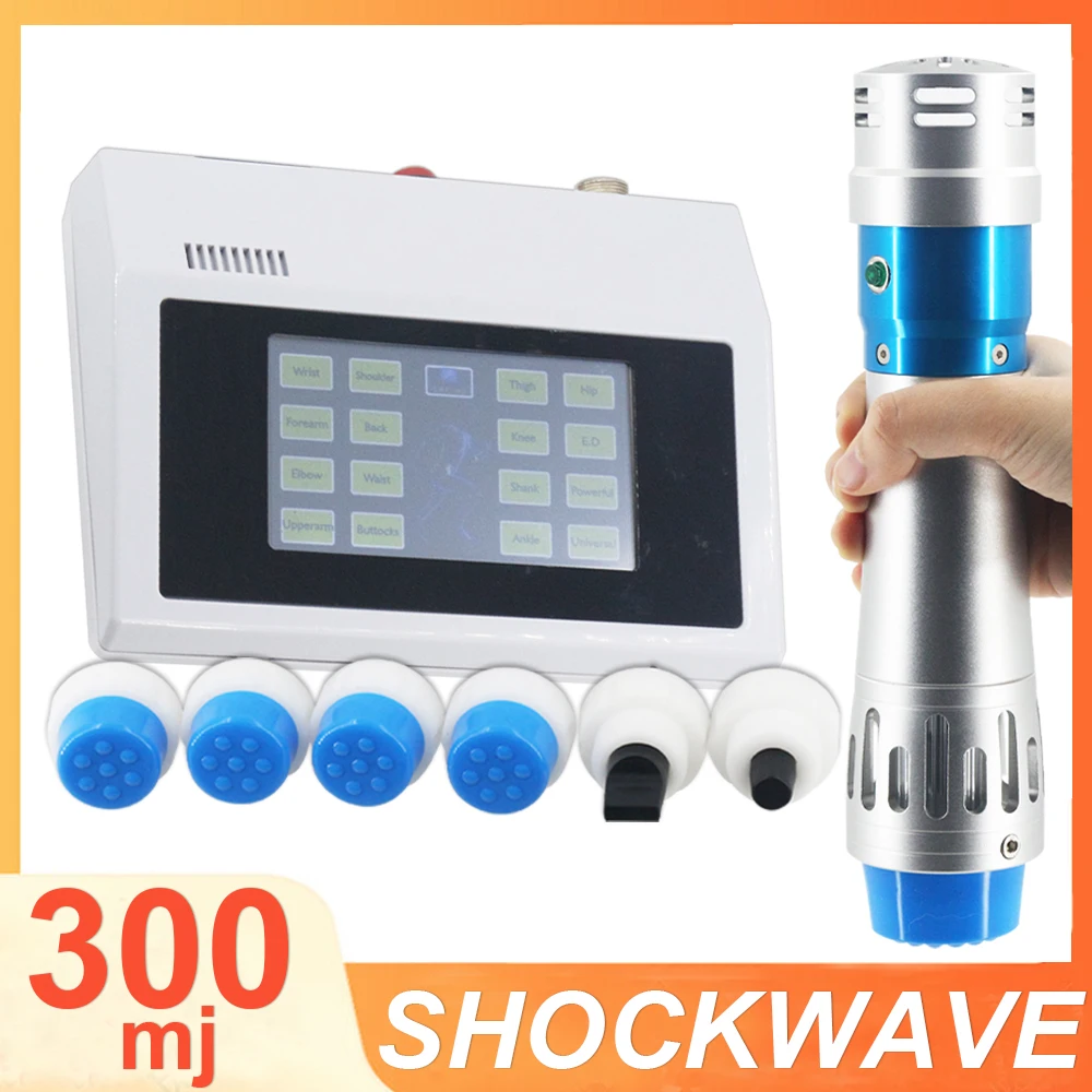 

300MJ Shockwave Therapy Machine New Shock Wave Equipment For Erectile Dysfunction Treatment Joint Pain Relief Body Relax Massag