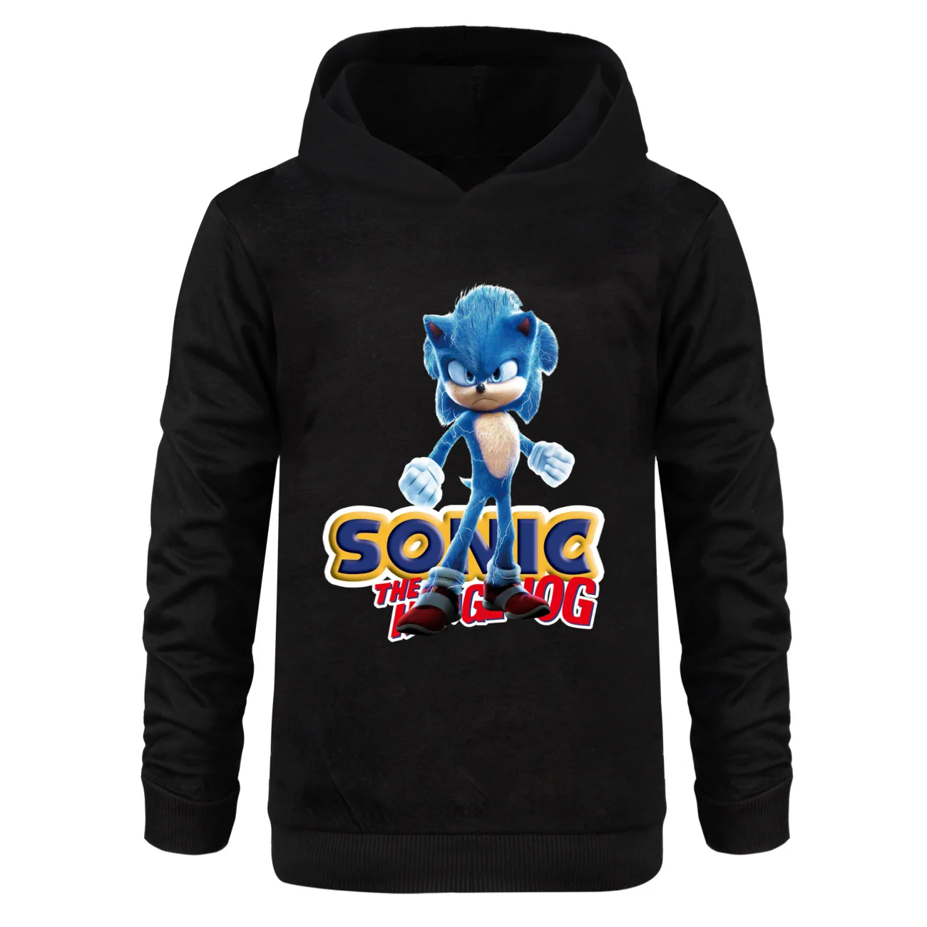 thumbnail image 1 of Camiseta divertida de juego de moda para niños, camisetas de manga larga de SONIC THE WEDGEHOG para niños, camisetas para niñas de primavera y otoño, ropa para niños 730, 1 of 5