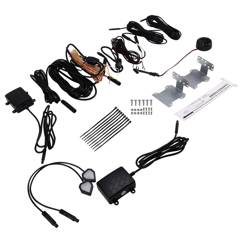Universal 24Ghz Millimeter Wave Radar Car BSD Blind Spot 20M Detection System BSM Blind Spot Monitoring Assistant