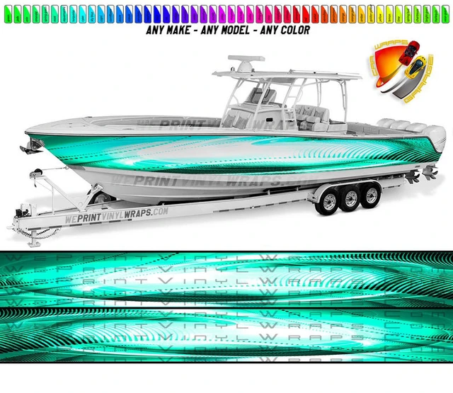 Camouflage Graphic Boat Vinyl Wrap Fishing Pontoon All Boats Decal -  AliExpress