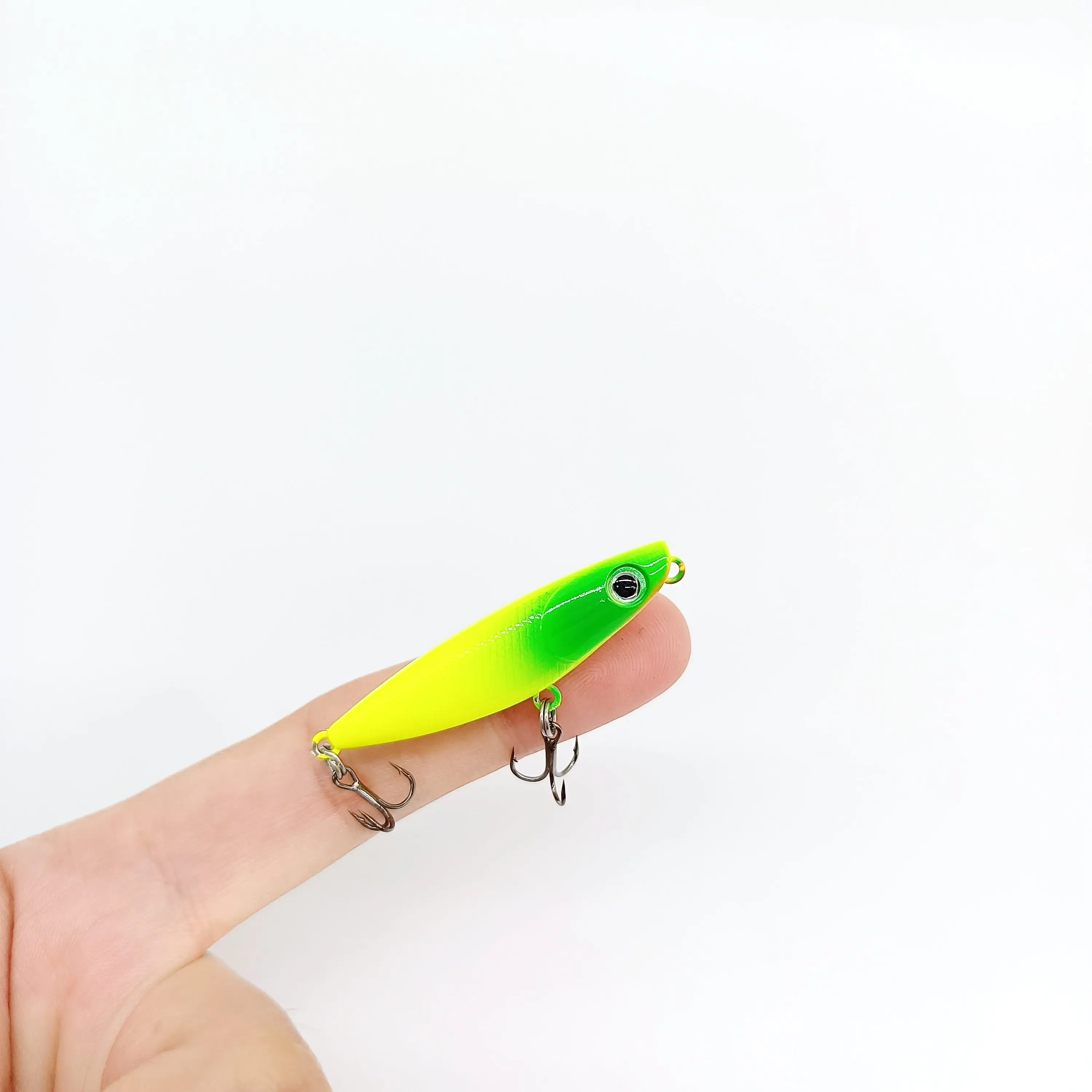 5Pcs Walking baits for Bass fishing Top water Swimbait 9g Pencil Floating  Lures Dog Rattle stick