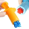 5Pcs/Pack Plasticine Mold Tools Kit Polymer Clay Love Heart Stars Noodles Plasticine Tools DIY Educational Toy For Kid 5