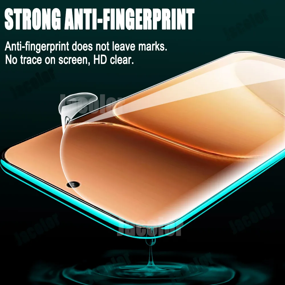 4PCS Soft Safety Hydrogel Screen Protectors - Durable Gel Film, Not Tempered Glass