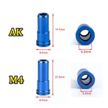 

WADSN CNC Aluminum O-ring Air Super Seal Nozzle For M4 G36 M14 AK MP5 Series Airsoft Paintball shooting Hunting Accessories hot