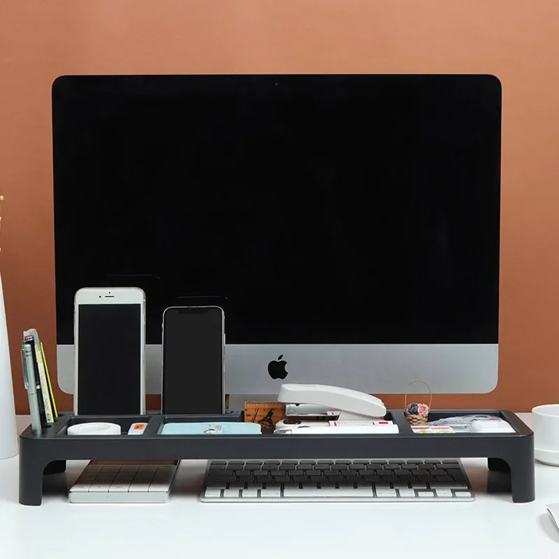 Desk Organizer Storage Organizer Desk Organizer Box Office Keyboard Storage Rack Table Desktop Storage Holder Multigrid Drawer Home Stationery Accessorie
