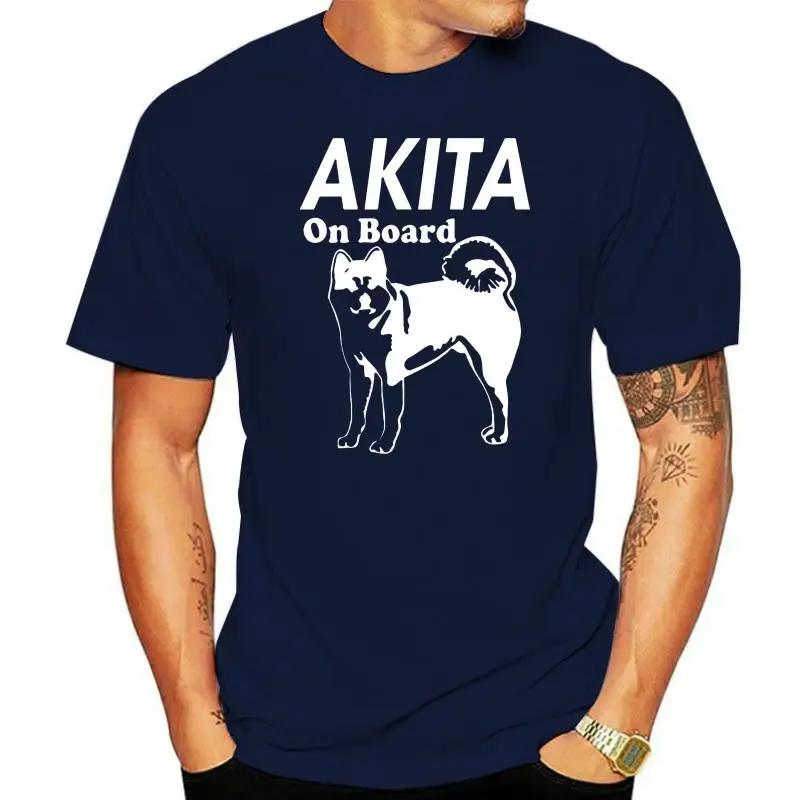

Free delivery Akita dog short sleeve Fashion men t-shirt men's tshirt tops men Tee shirts casual t shirt O-Neck mens