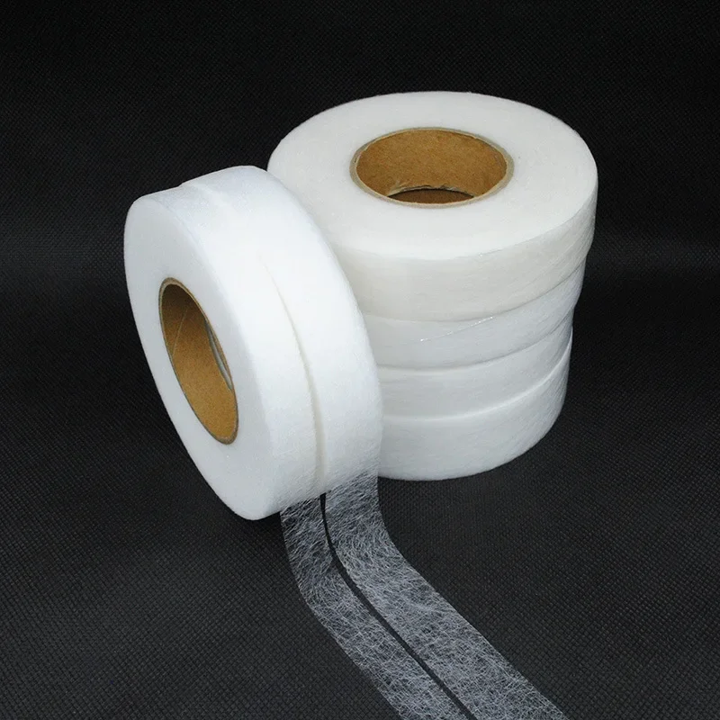 DIY Clothing Ironing Double-Sided Adhesive Interlining Heat Melting Adhesive Net Film Non-Woven Interlining Roll