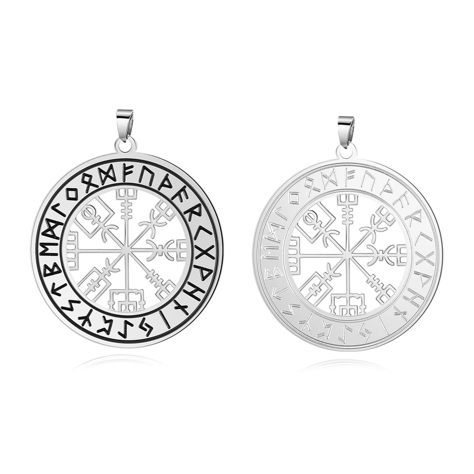 Teamer - Braccialetto in pelle vintage in stile nordico e vichingo, con