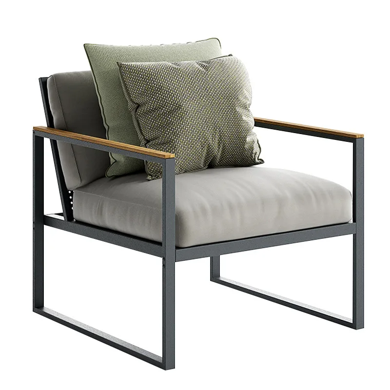 Outdoor Leisure Outdoor Iron Sofa Balcony Garden Villa Outside Table