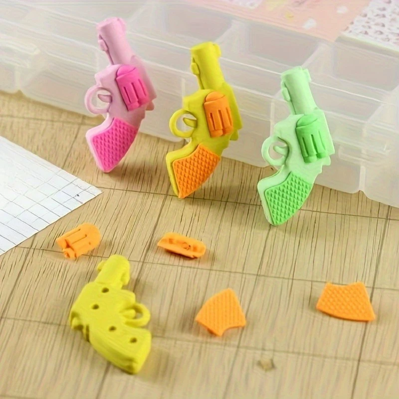 5PCS Random Color Removable Eraser, Learning Drawing Eraser, Back To School Stationery, Back To School Eraser
