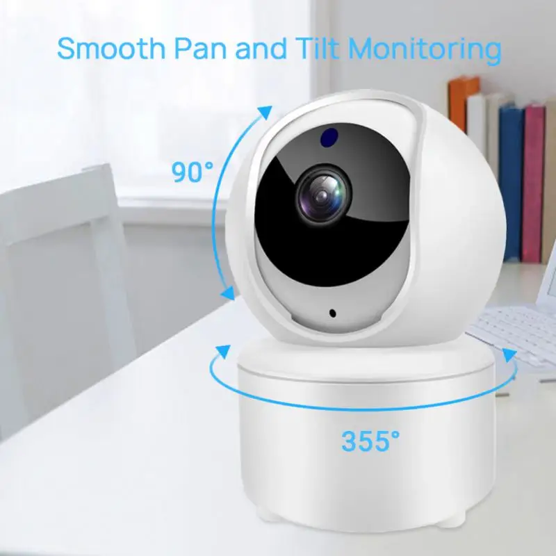 

3MP WiFi IP Camera Baby Monitor Security Camera CCTV Security IR Night Vision P2P Presence Motion AI Tracking 5X Zoom Camera