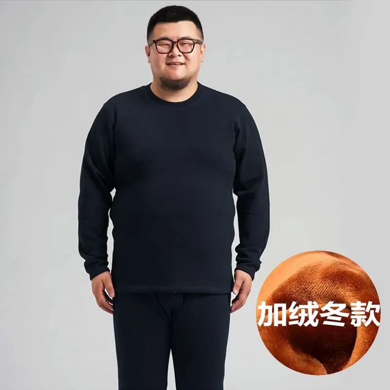 

2023 Men's Thick Wool Pajama Two Piece Sets, Thermal Underwear, Long Jones, Top Bottom, Base Layer, Thermos, Winter Clothing M58